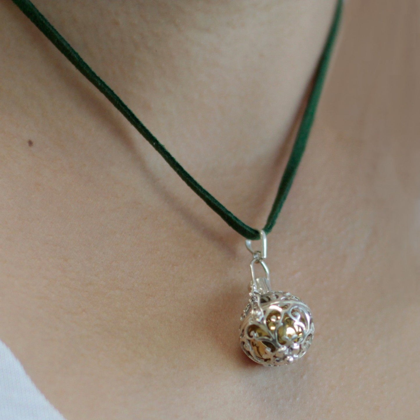 Silberglockenengel - Romantik - 18mm