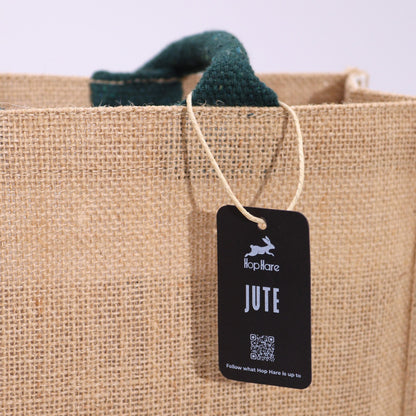 Hop Hare Große Jutetasche - I Am Loved