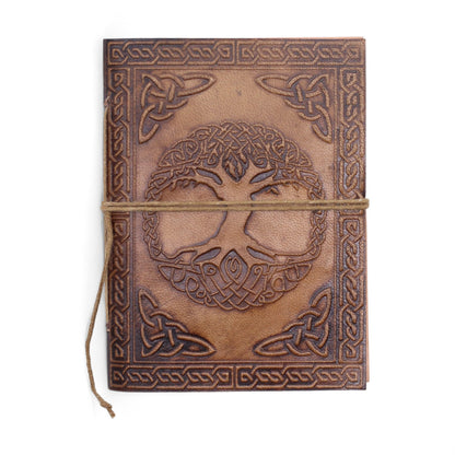 Carnets en cuir de style ésotérique assortis (6 x 4,5 pouces) - Vitrine