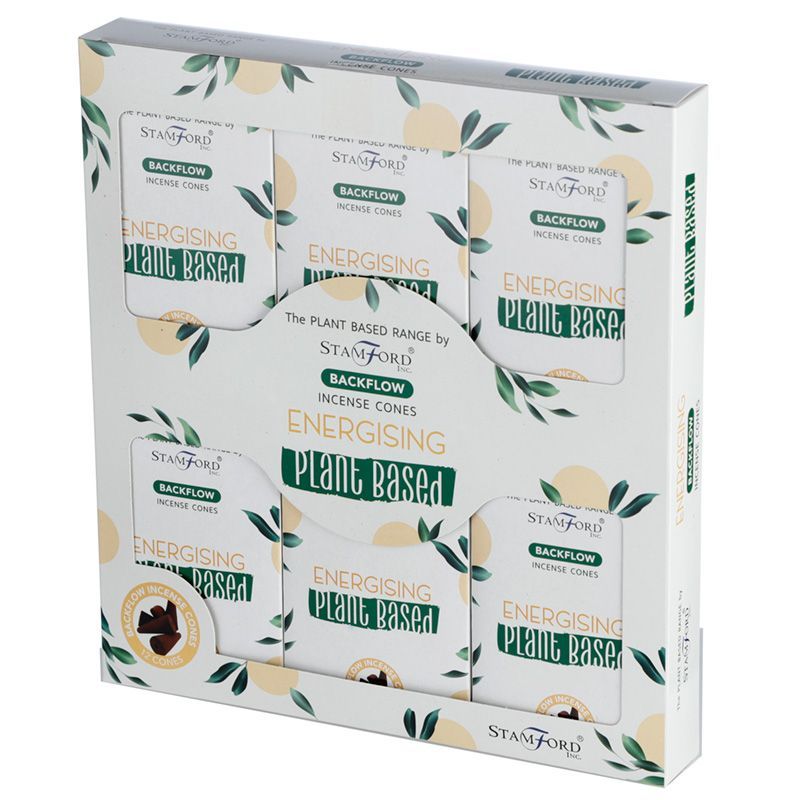 Cônes d'encens à reflux aux herbes - Énergisant