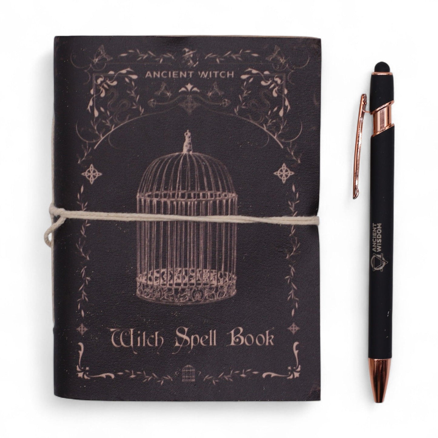 Verschiedene Hexenritual-Notizbücher - Leder (15,2 x 11,4 cm) - Vitrine