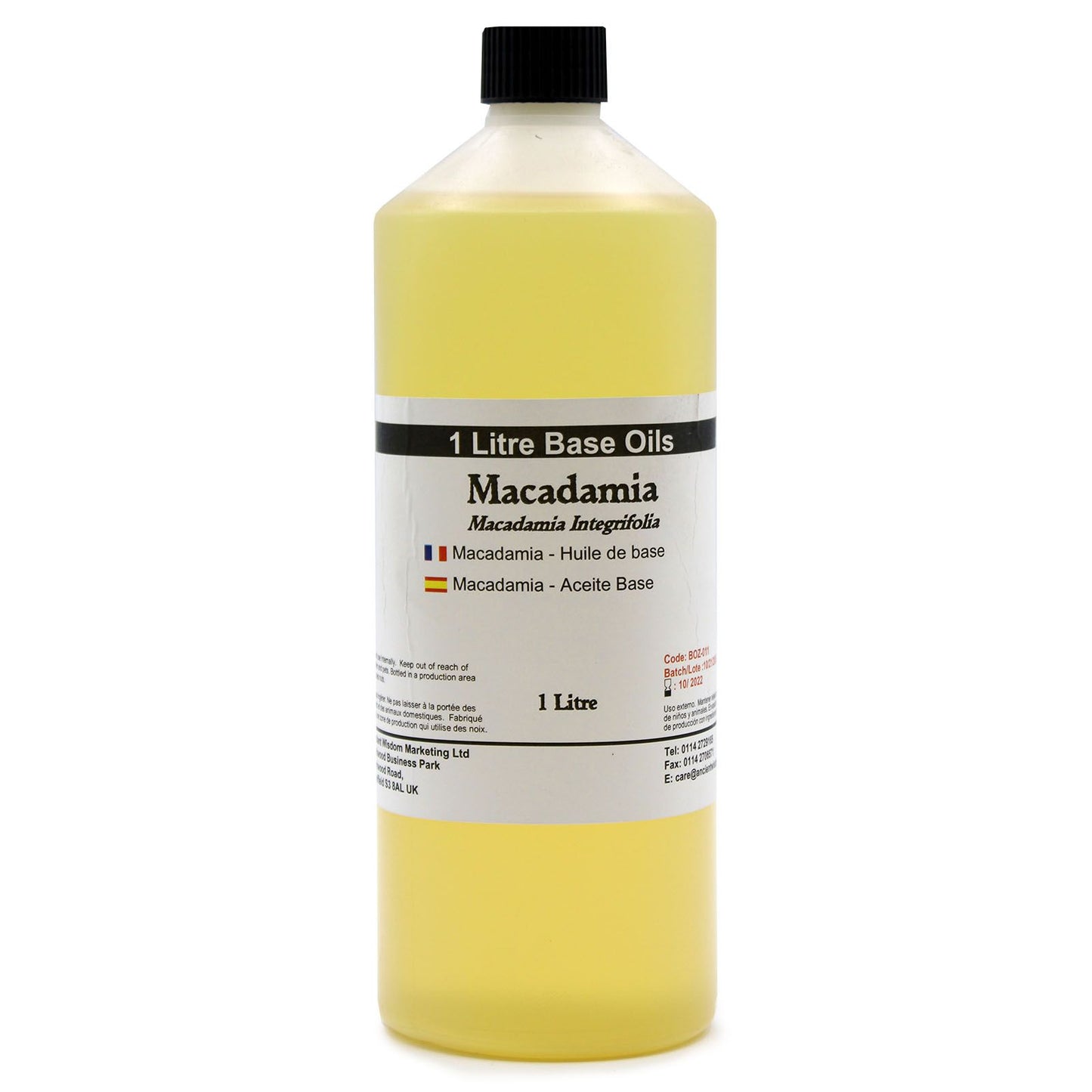 Huile de base - 1 L - Macadamia