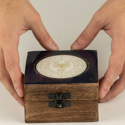 Pequeña caja esmaltada - Escorpio
