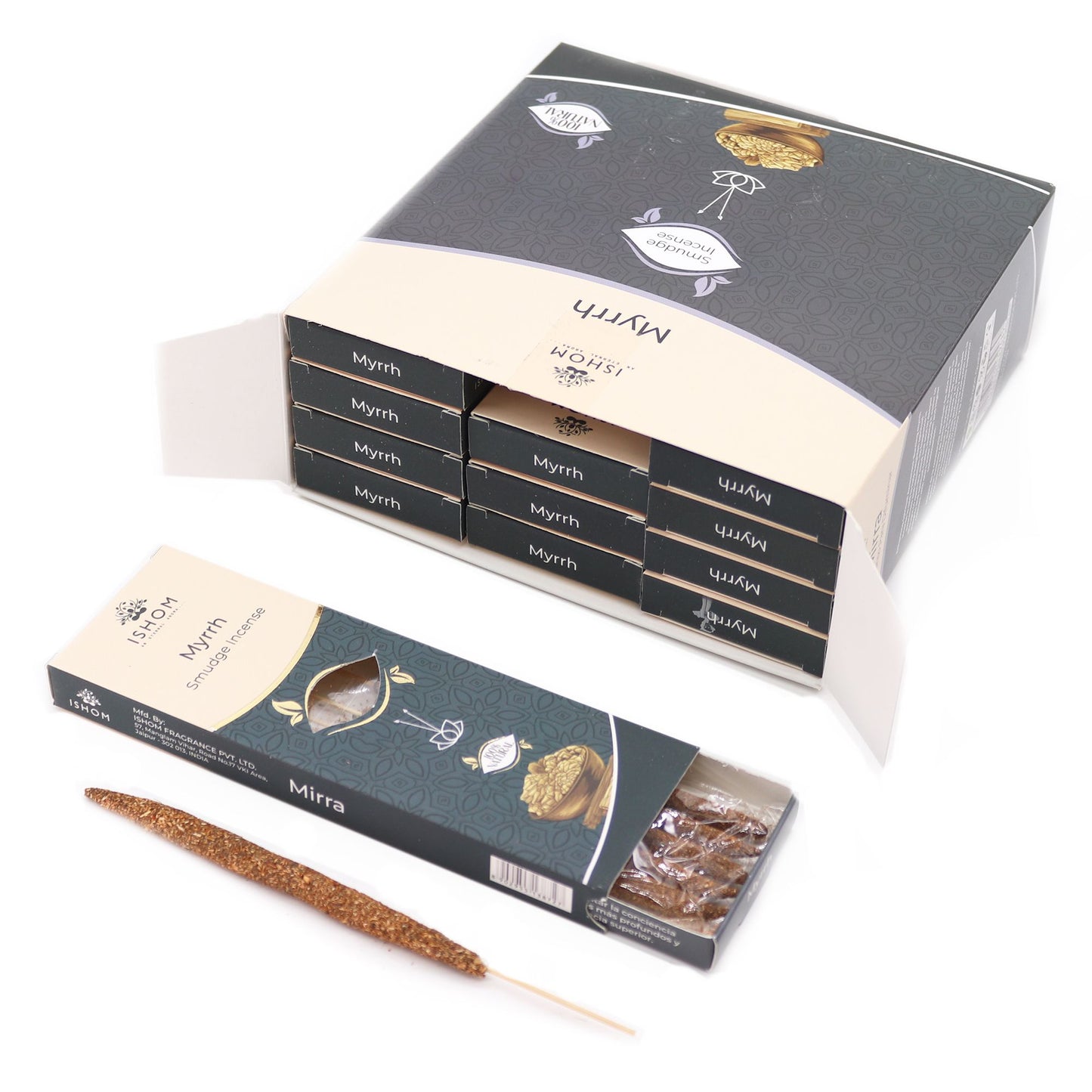 Encens Ishom Smudge - Myrrhe