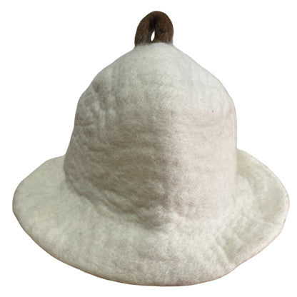 Sombrero de sauna de fieltro - Natural