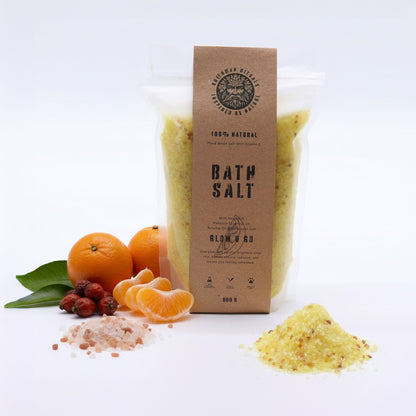 Greenman Rituals Vitamin C und Mandarine Epsom Badesalz – Glow &amp; Go