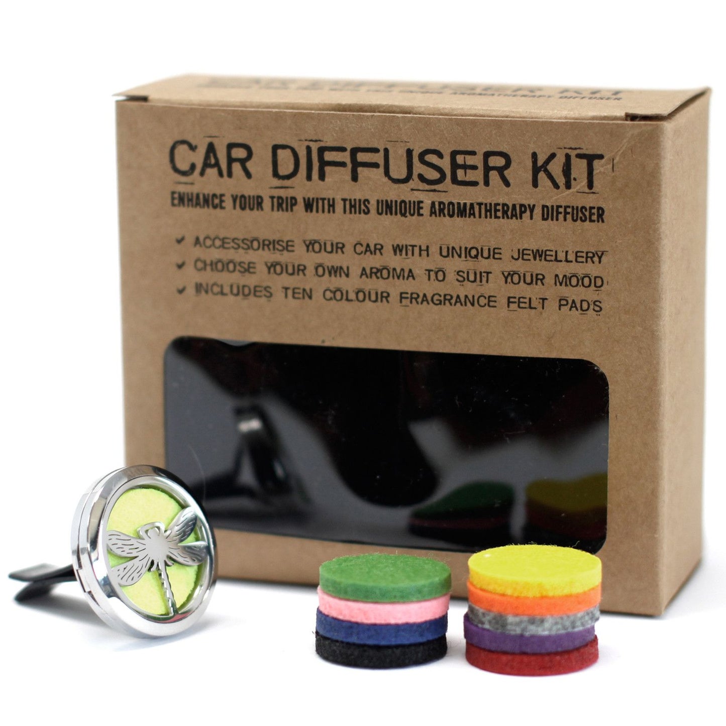 Kit Difusor de Coche Libélula 30mm
