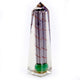 Orgonite Obélisque en Aventurine Verte - 110x30 mm