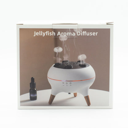 Aromadiffusor mit Quallen-Puff-Effekt und Farbwechsel-LED