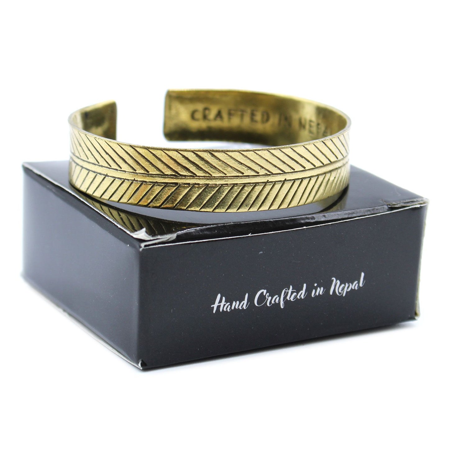 Bracelet tibétain en laiton avec mantra - Arbre de vie