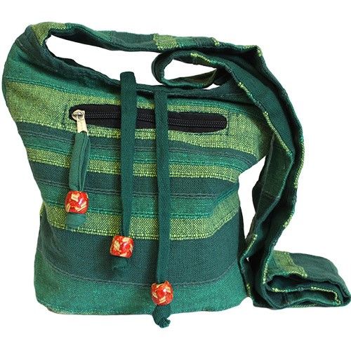 Bolso Bandolera Nepal Verde Bosque