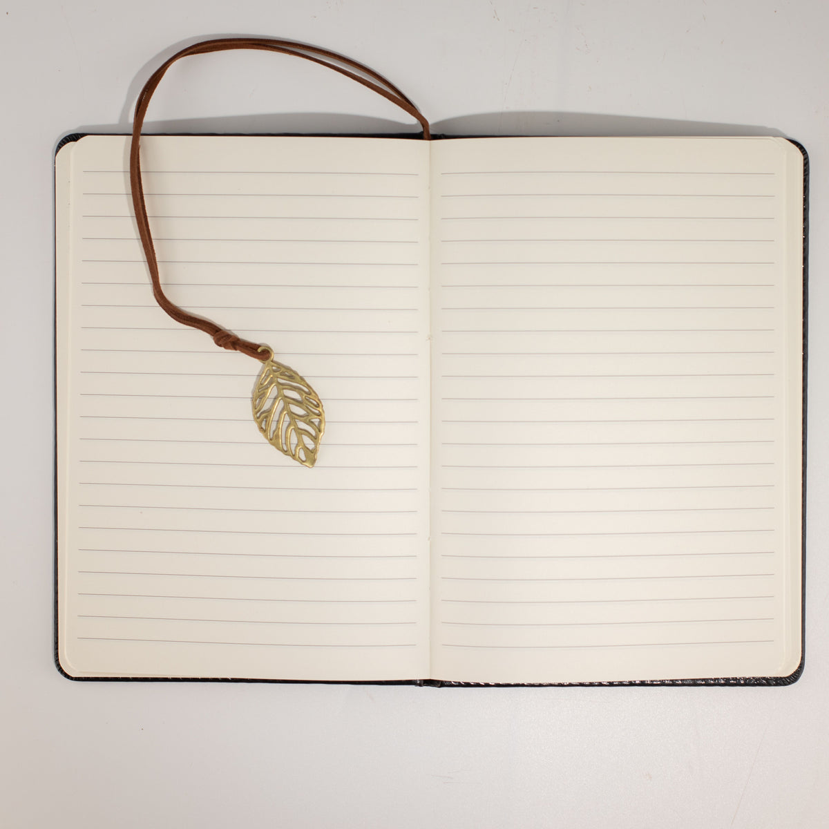 Cuaderno de intenciones tamaño A5 - Pantalla LCD que se limpia - Efecto cuero negro - 80 hojas