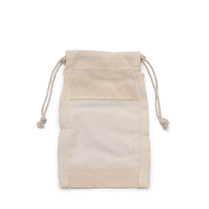 Bolsa Algodón Ventana Pequeña 10x15cm