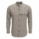 Nomad Sari Camisa Grandad - Gris Piedra - XL