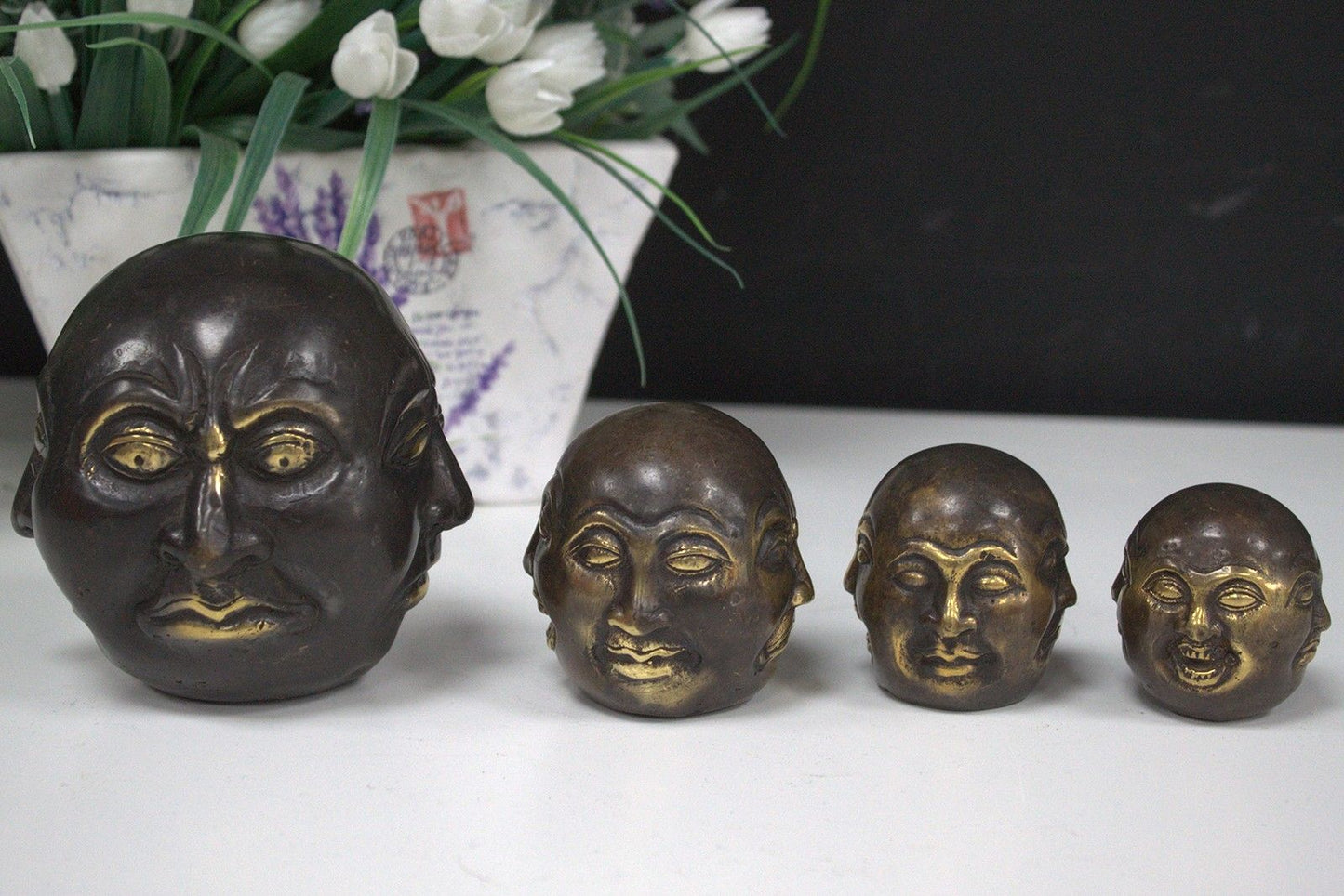 Fengshui - Bouddha à quatre visages - 5 cm