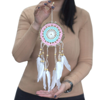 Atrapasueños-Macramé Azul12cm (Colores Surtidos)