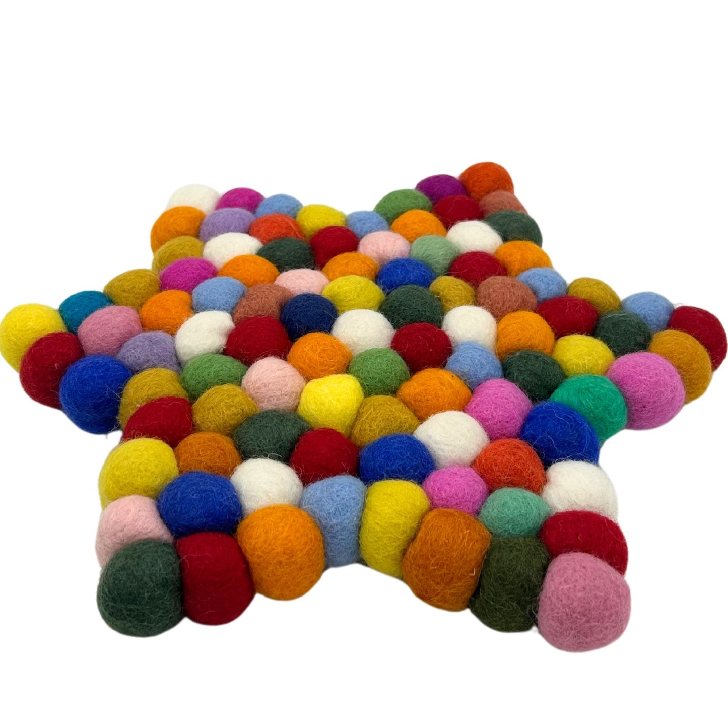 Filzstern-Tischset – 38 x 18 cm, mehrfarbig
