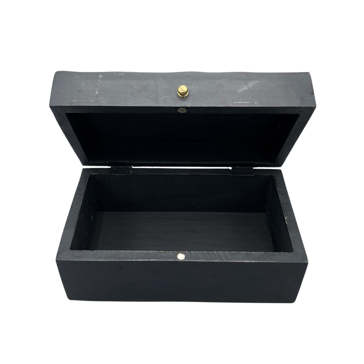 Vintage Deco - Mehrzweckbox - 22x12x10cm - Schwarze Wirbel