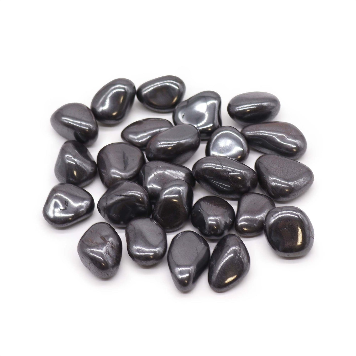 Trommelsteine ​​Lg - Hämatit B