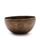 Mittlere indische tibetische Klangschale mit Mondphasen (ca. 750 g) - 15 cm