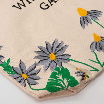 Agnes + Cat Bolsa tote de jardín de flores silvestres - Flores moradas