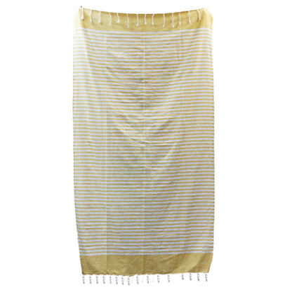 Couverture Pario - 100x180 cm - Jaune soleil