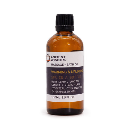 Aceite de Masaje Cálido y Edificante 100ml