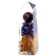 Obélisque d'orgonite en cuivre, lapis-lazuli et aventurine jaune - 90x25 mm