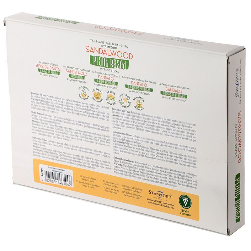 Bâtonnets d'encens aux herbes - Bois de santal