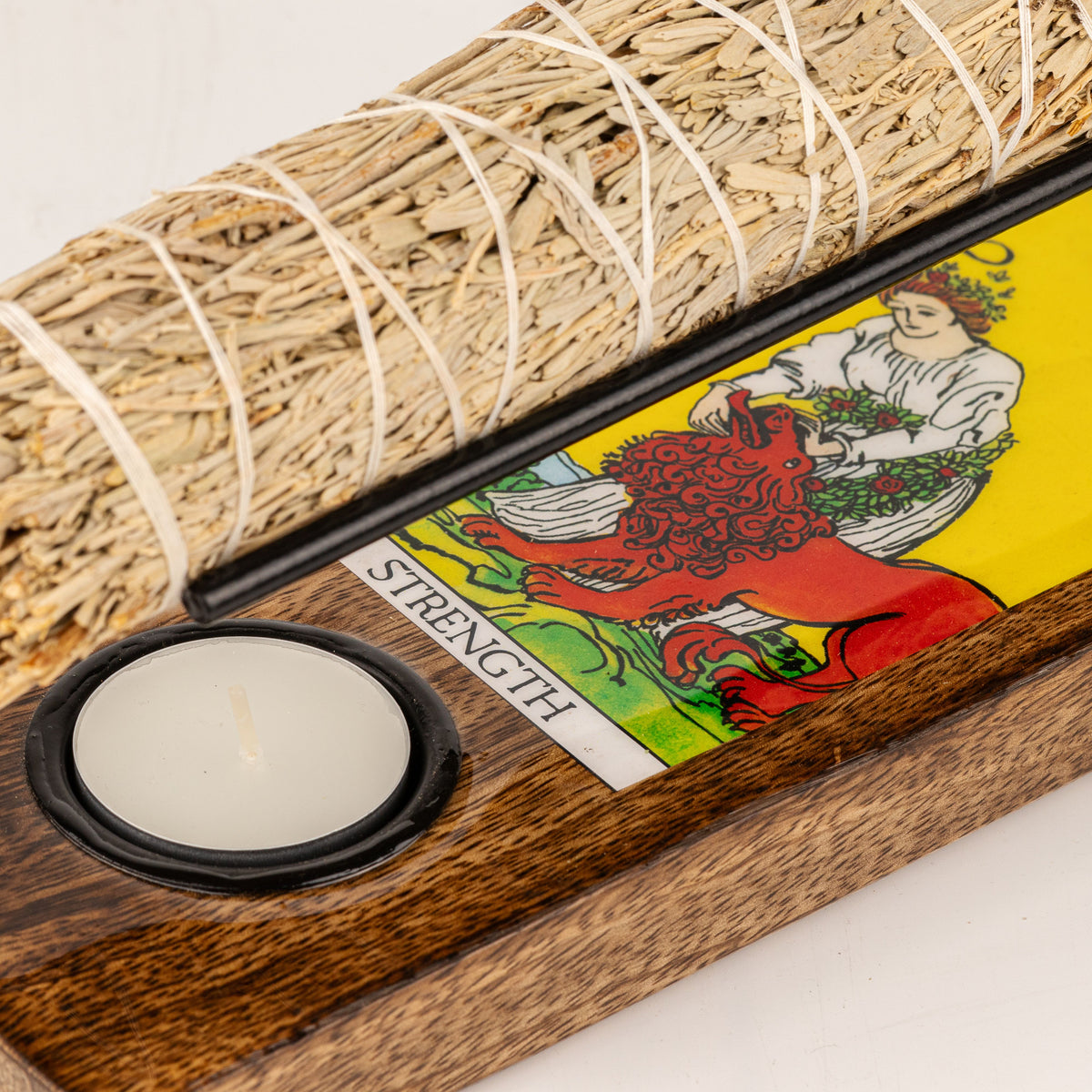 Calentador Grande para Varitas de Salvia Esmaltado - La Fuerza