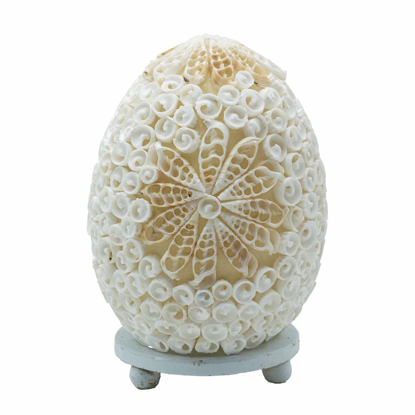 Boho Muschellampe - Ovale Muschel - 15 cm
