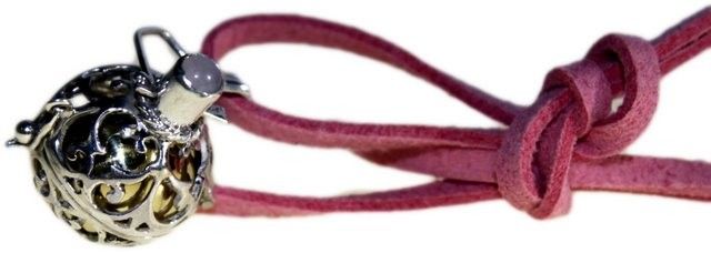 Silberne Engelsglocke - Wächter - 16mm