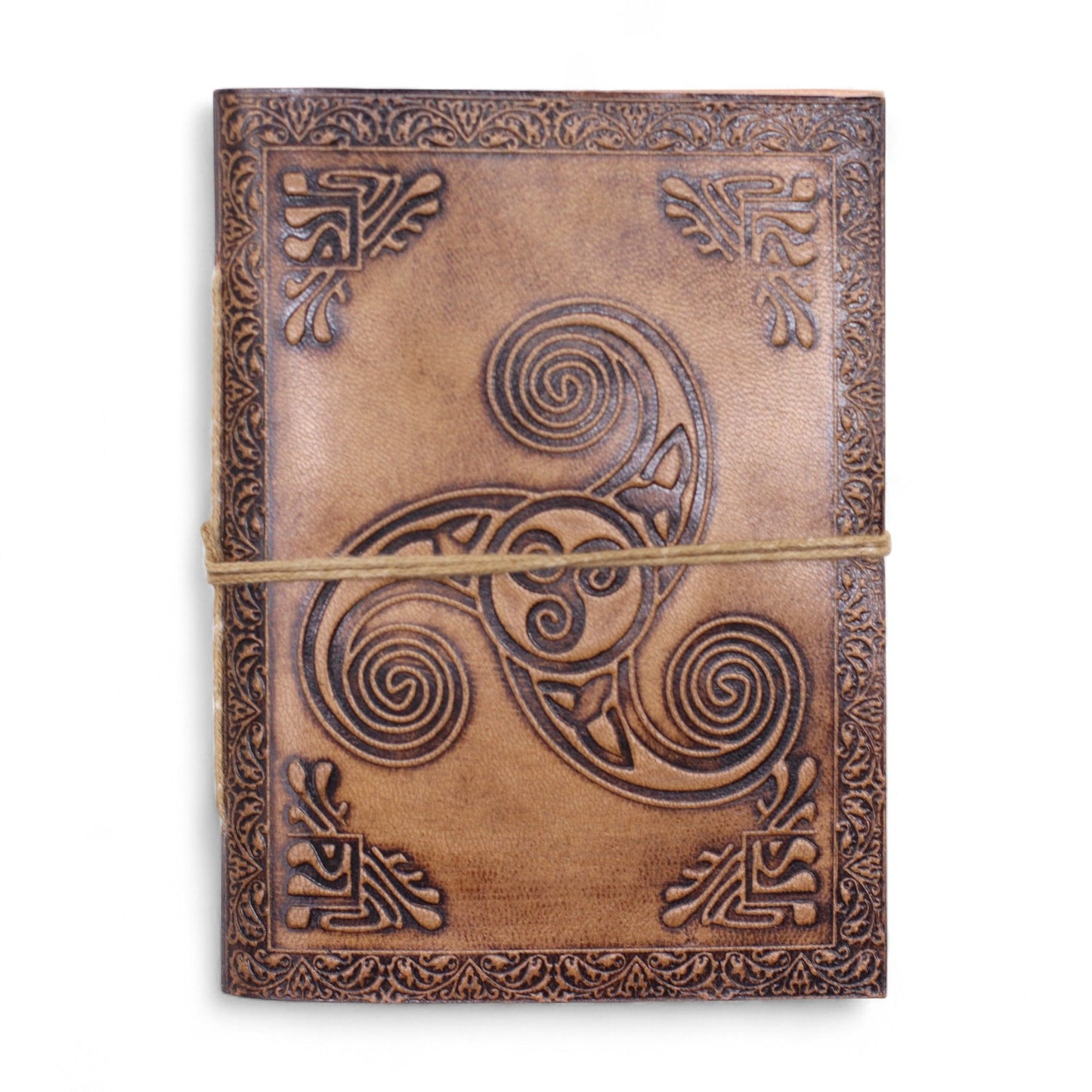 Carnets en cuir de style ésotérique assortis (6 x 4,5 pouces) - Vitrine