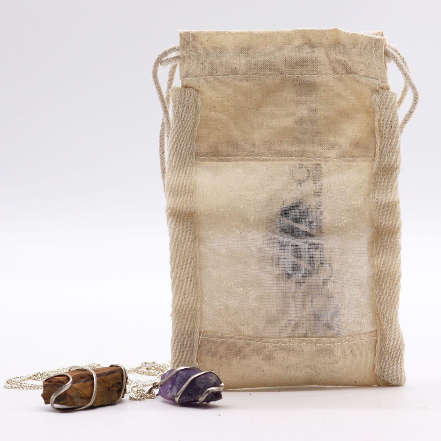 Bolsa Algodón Ventana Pequeña 10x15cm