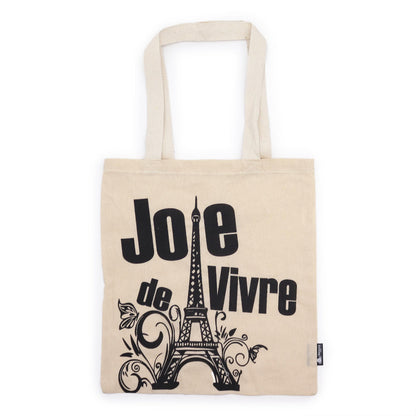 Iconic Basic Bag - Joy of Living - (40x36 cm) - Natürliche Baumwolle 4 oz