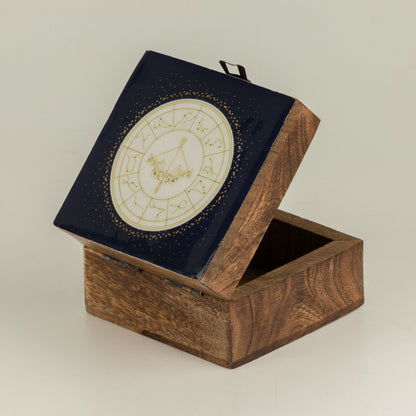 Pequeña caja esmaltada - Sagitario
