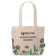 Agnes + Cat Bolsa tote de jardín de flores silvestres - Flores moradas