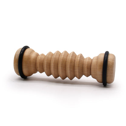 Rouleau de pied rainuré