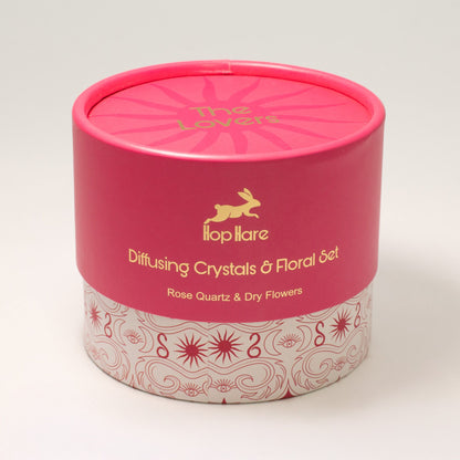 Hop Hare Difusores de Crystas y Conjunto Floral - Los Amantes