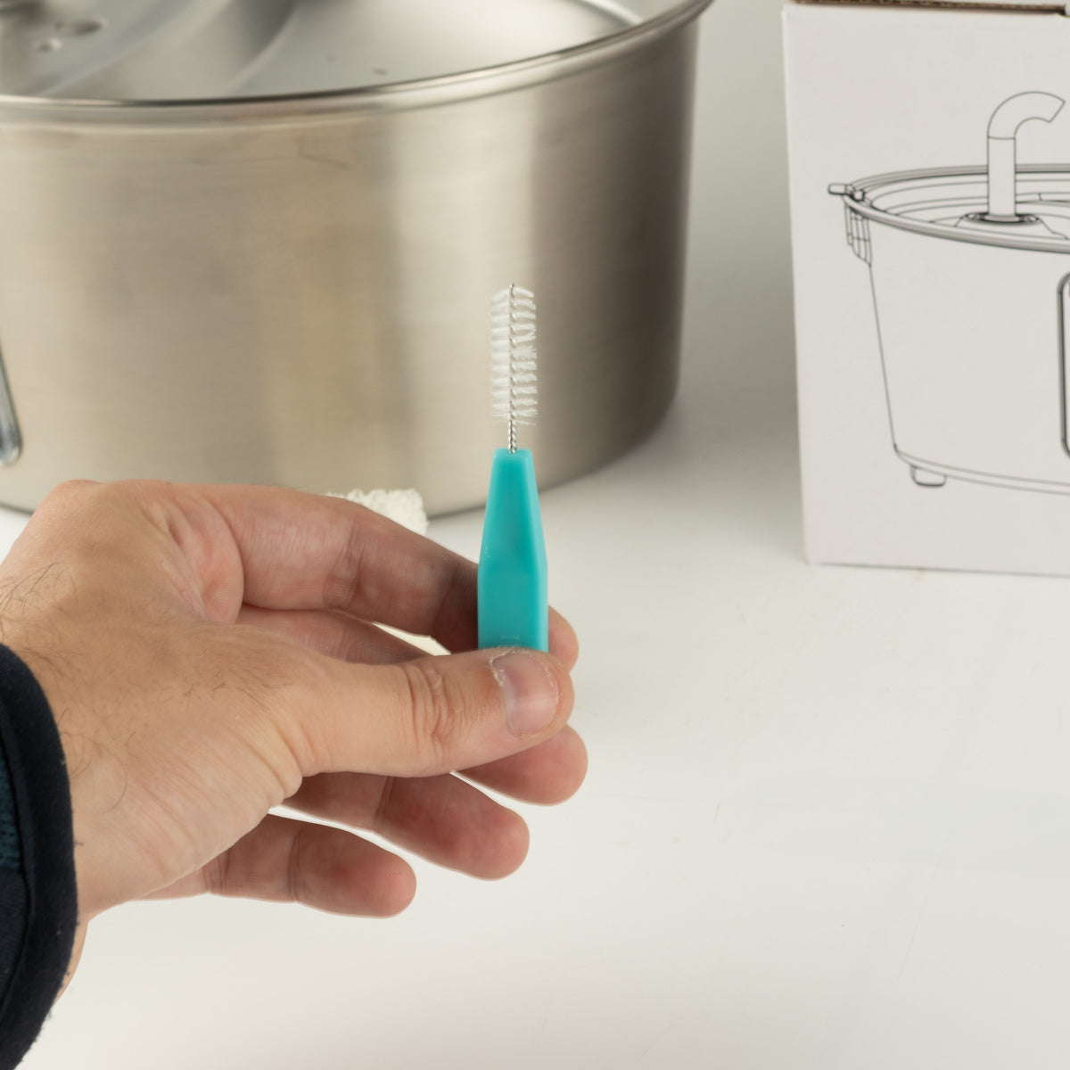 Tazones para comida PAW - Fuente de agua eléctrica de 2.5 litros - USB - acero inoxidable (304)