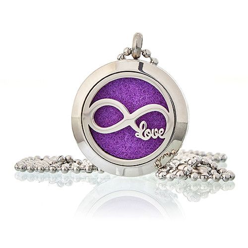 Collar Difusor Aromaterapia Amor Infinito 25mm