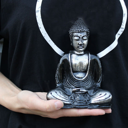 Bouddha Gris et Noir - Moyen