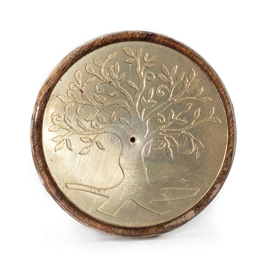 Gold auf Mangoholz - Baum des Lebens