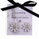 Perle - Vintage Glas - Blumen - Ohrringe