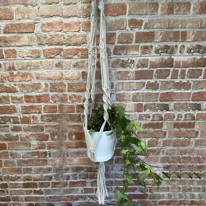 Macetero Macramé Grande Extra Largo