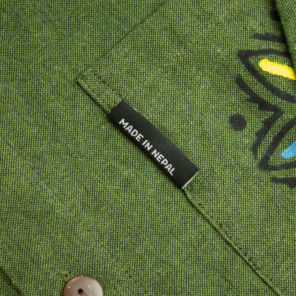 Camisa Nomad Sari Kathmandu - Verde Bosque - XL