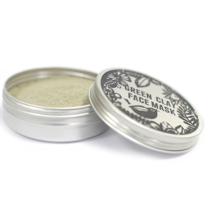 Mascarilla facial de arcilla verde 80g