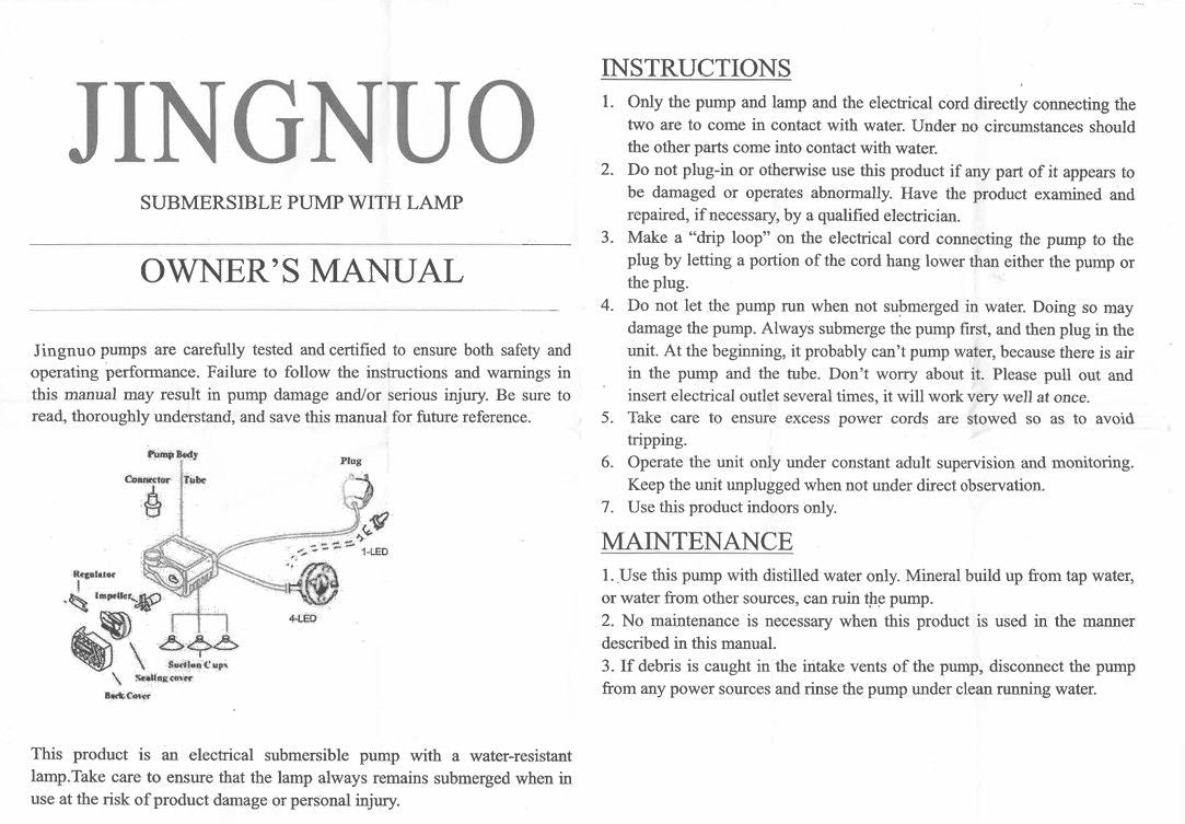 Fuente de agua de interior - Cascada 20 cm