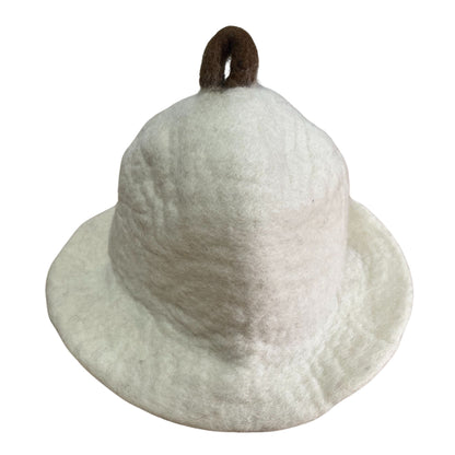 Sombrero de sauna de fieltro - Natural