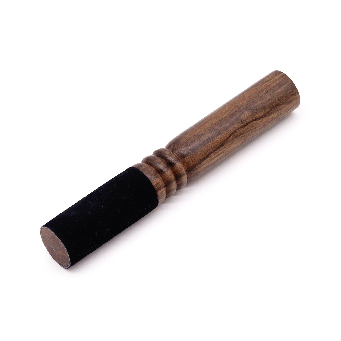 Bâton en bois - 18 cm - Anneau double moyen